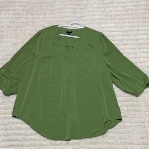 Torrid Olive Green Women's Blouse